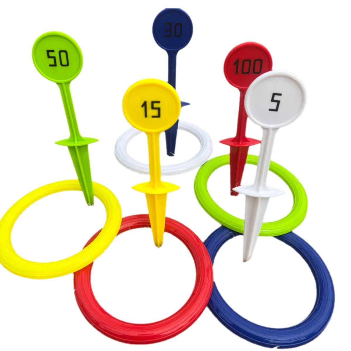 Kids Ring Toss Outdoor Game Set