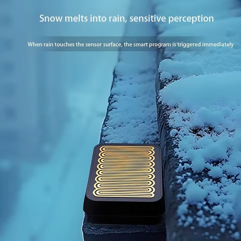 Smart Wireless Outdoor Rain Sensor with Leak Detection and Zigbee Connectivity