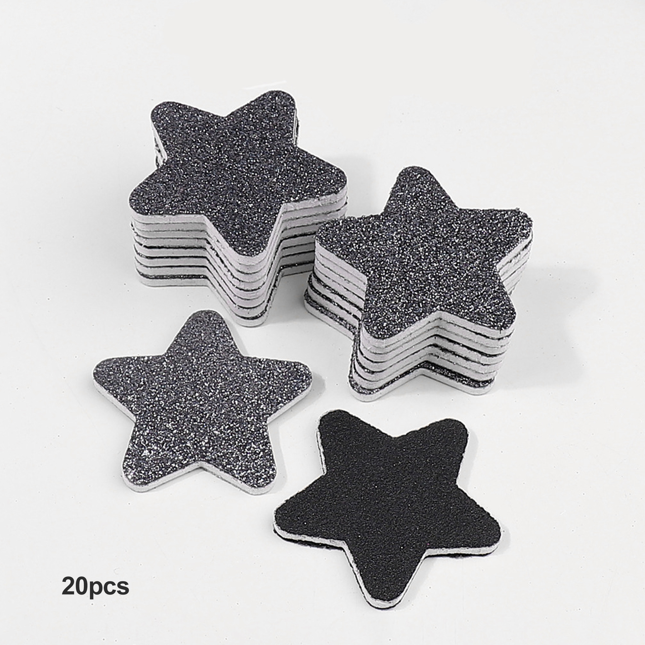 Christmas Nail File Set Pentacle Design, Nail Art Files Gel Polisher, Professional Pedicure Manicure Supplies