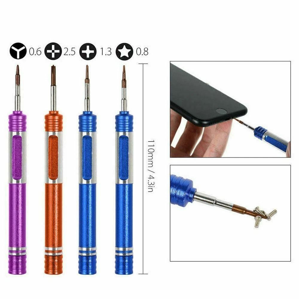 Metal Screwdriver Repair Tools Set, 8 in 1 Opening Tools Kit