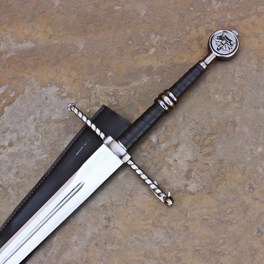 The Witcher 3 Wild Hunt Swords, Geralt Of Rivia Cosplay Swords, White Wolf Monster Slayer Swords