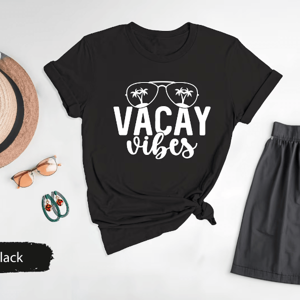 Vacay Vibes Shirt Vacation Mode Tee Girls Trip Family Vacation Shirt