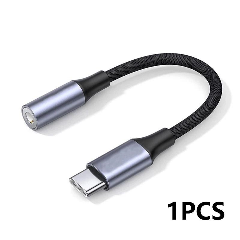 USB C to 3.5mm Audio Adapter Cable Headphone Jack Converter for Smartphones