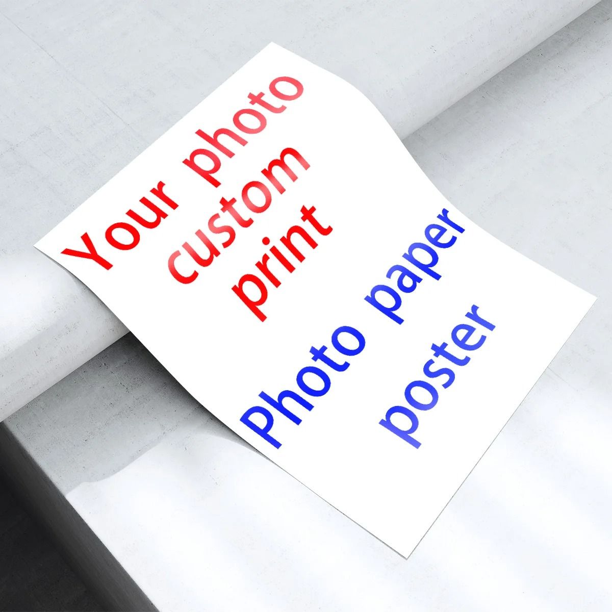 Custom Photo Poster – High-Definition Personalized Prints on RC Satin Paper