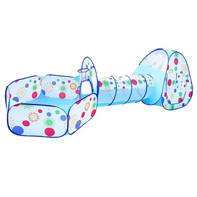 Ultimate PlayZone Kids Ball Pit Tent and Crawling Tunnel Playset
