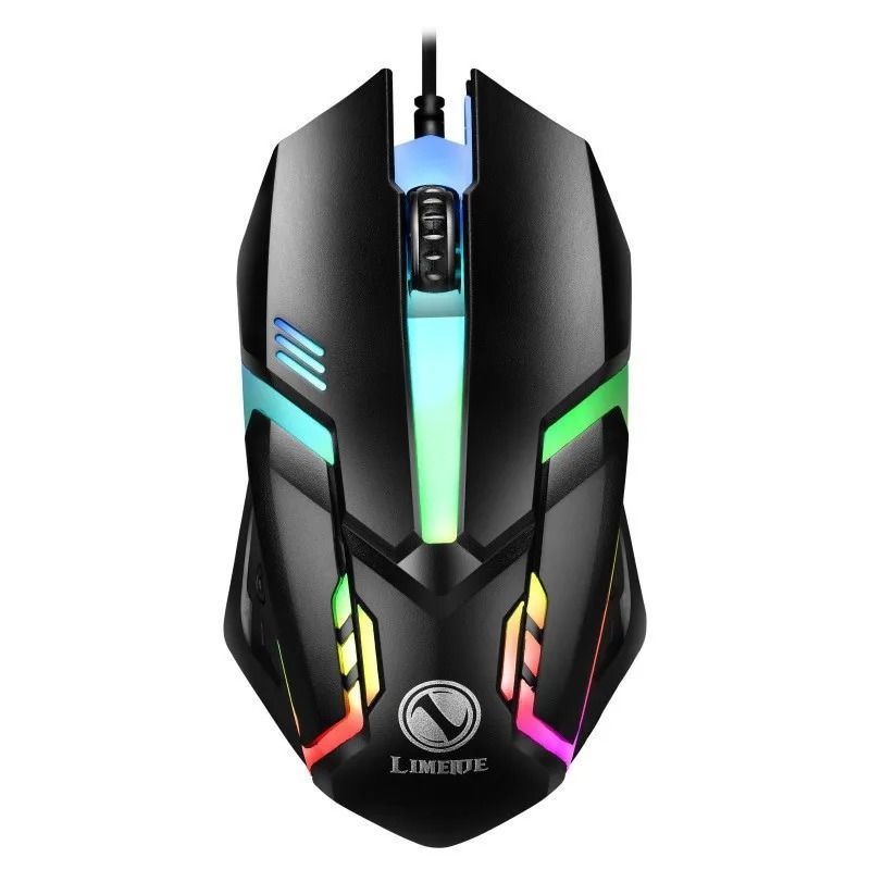 RGB USB Wired 104 Key Mechanical Feel Gaming Keyboard