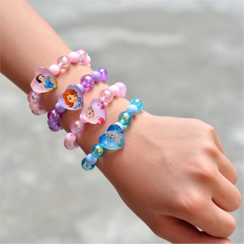 Cute Cartoon Frozen Elsa Anna Princess Wrist Decoration Wear Toys Christmas Gift for Kids