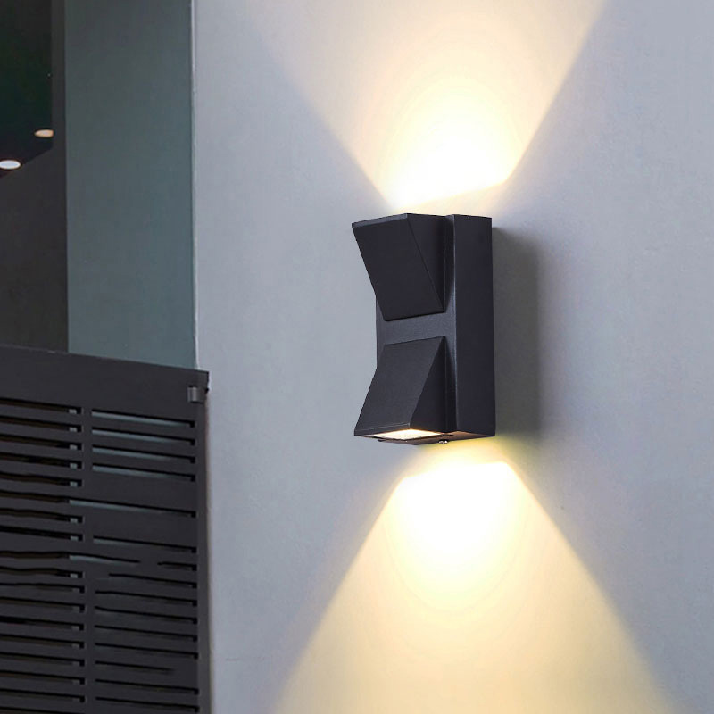 Outdoor LED Wall Light, Aluminium Wall Lamp Waterproof, Garden Lighting Lamp for Sconce, Balcony Decoration