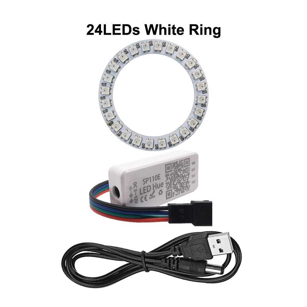WS2812B Addressable RGB LED Pixel Ring Kit