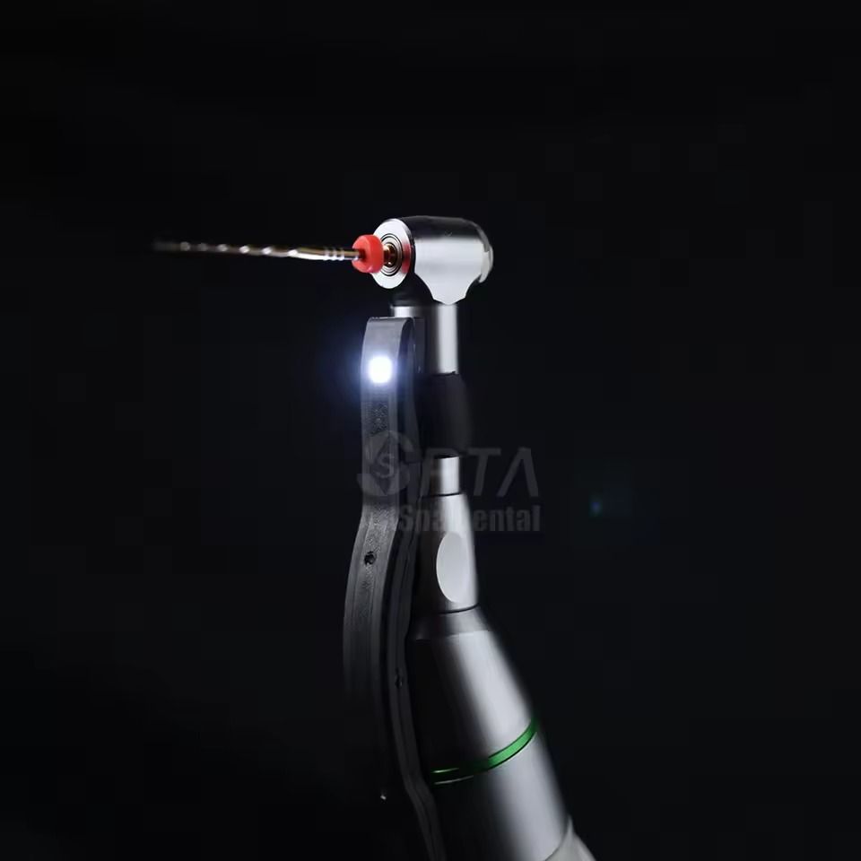 Cordless LED Dental Endo Motor with 16 to 1 Contra Angle Low Speed Handpiece