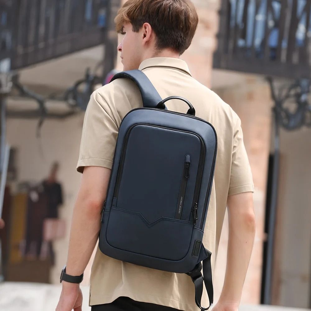 HK Slim Waterproof Laptop Backpack 15.6 Inch