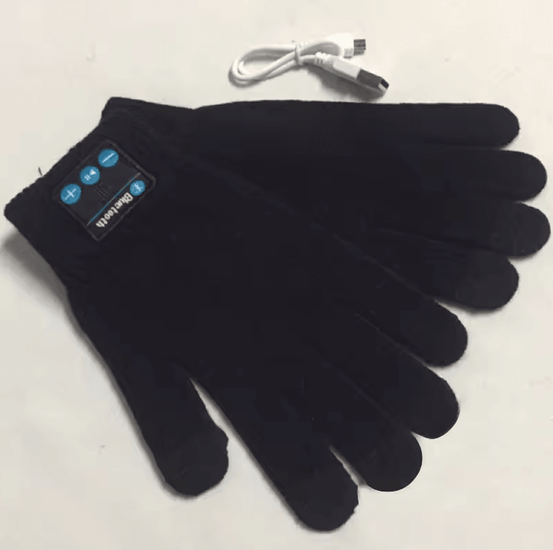 Bluetooth Speaker Winter Gloves | Touchscreen Wireless Gloves with Built-in Speakers & Call Function
