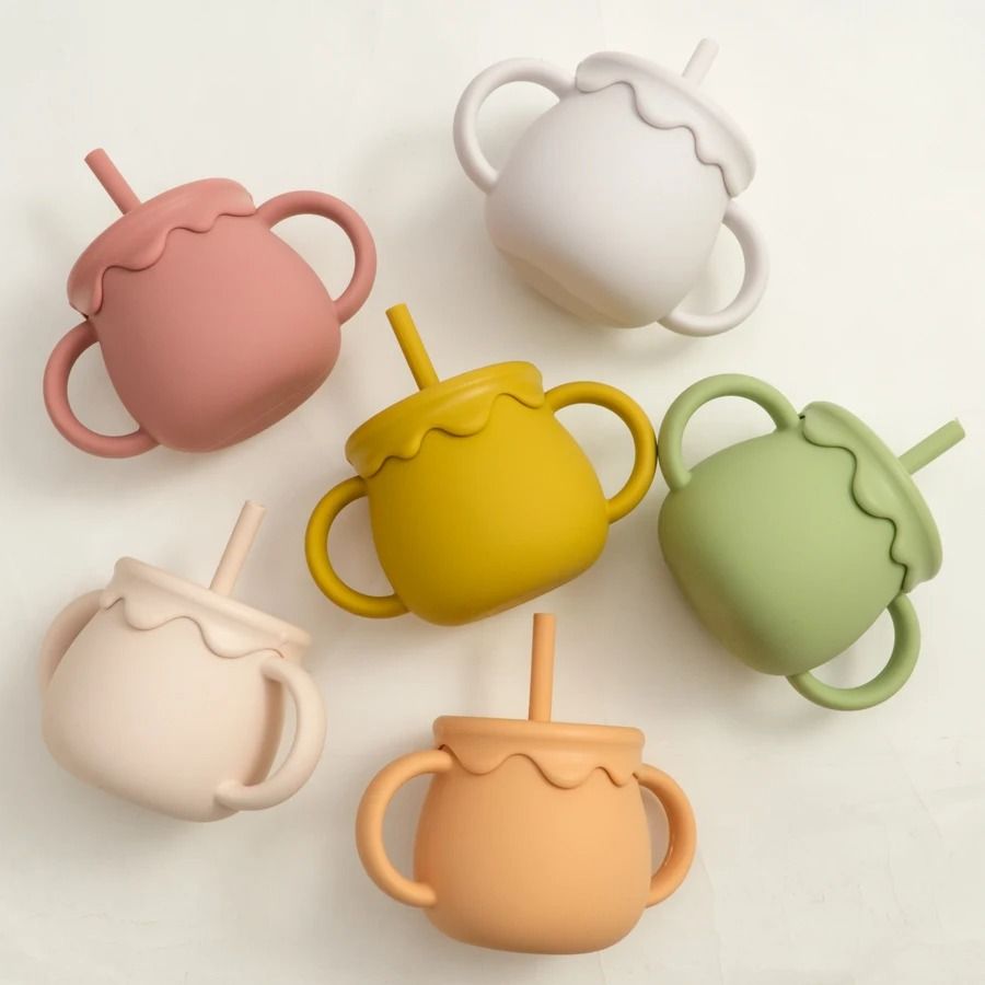 Bloom-Sip 2-in-1 Silicone Snack & Sippy Cup