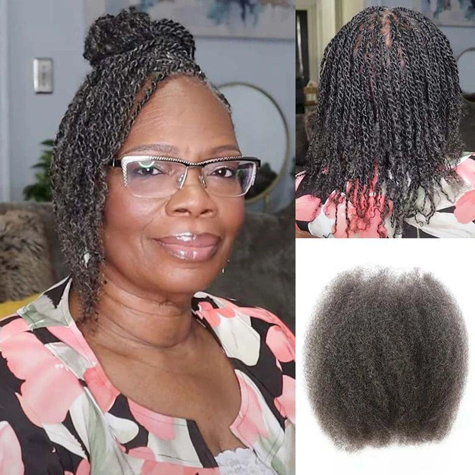 Ultra Texture Kinky Curly Mini Twist Hair
