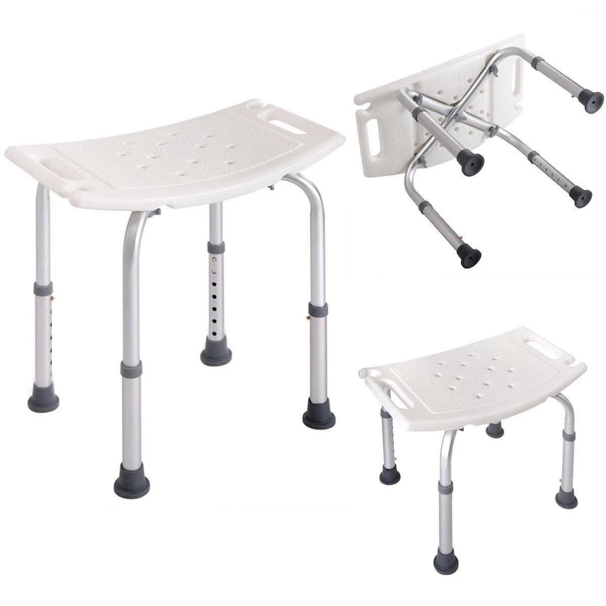 Bath Seat Medical Bathroom Chair - Adjustable Shower Bench for Safety & Comfort