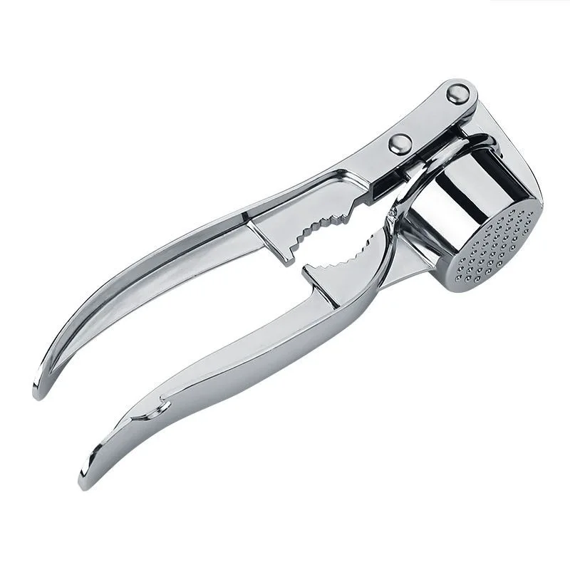 Stainless Steel Garlic Press Manual Garlic Mincer and Ginger Crusher