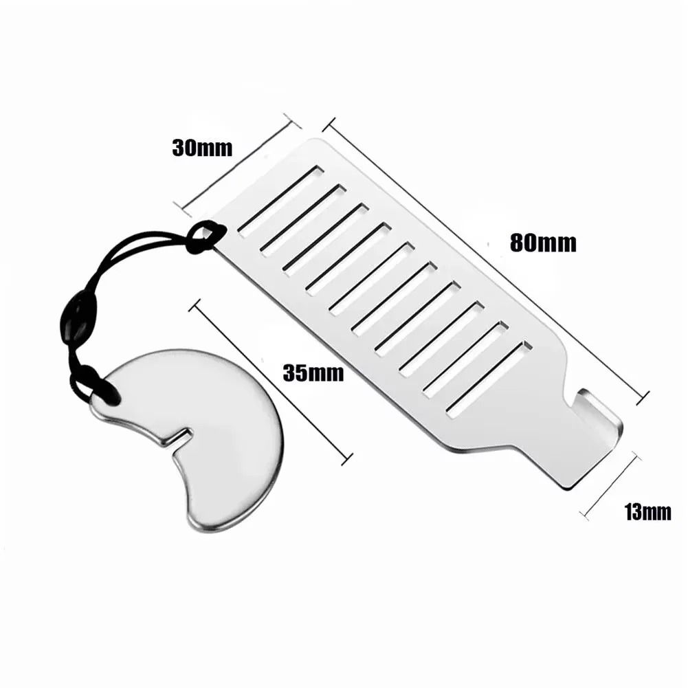 Portable Stainless Steel Door Blocker Safety Lock For Home And Travel Security