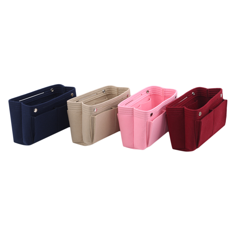 Multi function Insert Makeup Bag, Women Travel Cosmetic Bags, Portable Storage Organiser for Ladies