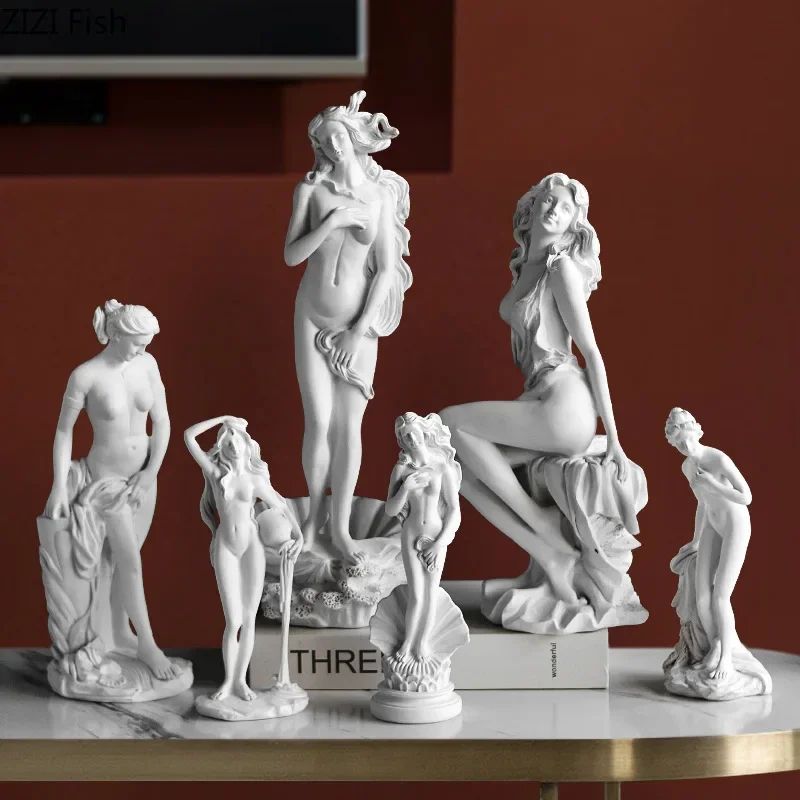 Venus de Milo resin sculpture for Elegant desk decor and Greek goddess decor