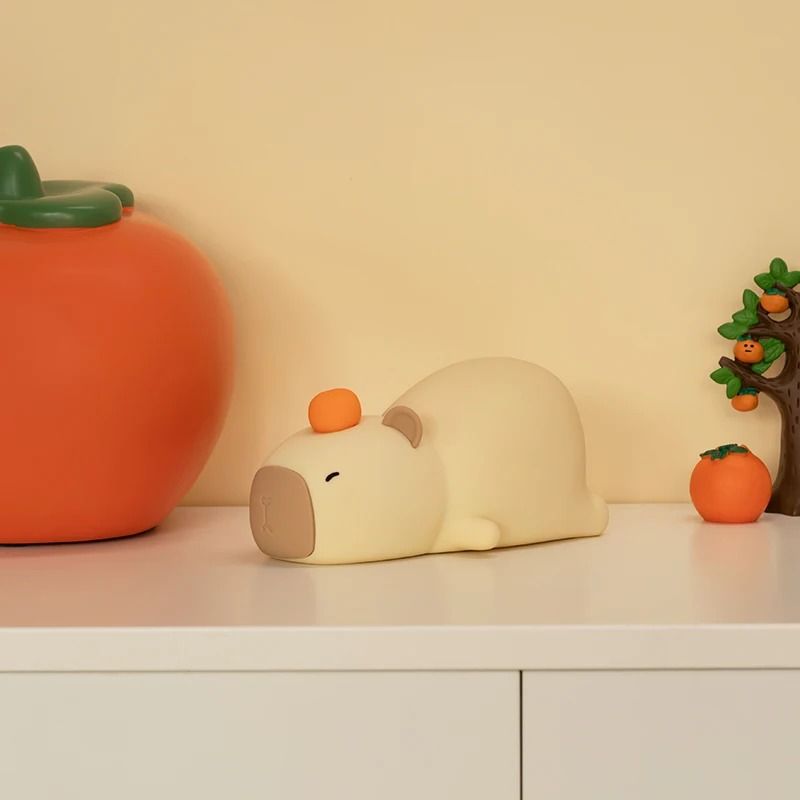 Capybara Cute Silicone LED Cartoon Night Light