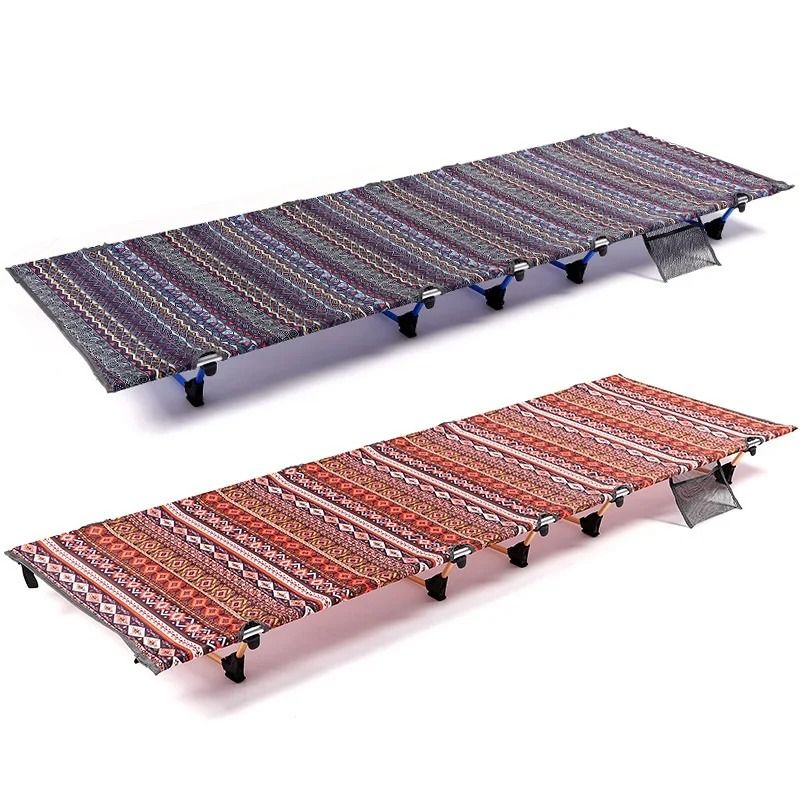 Portable Folding Camping Bed Lightweight Cot for Outdoor Travel and Office Nap