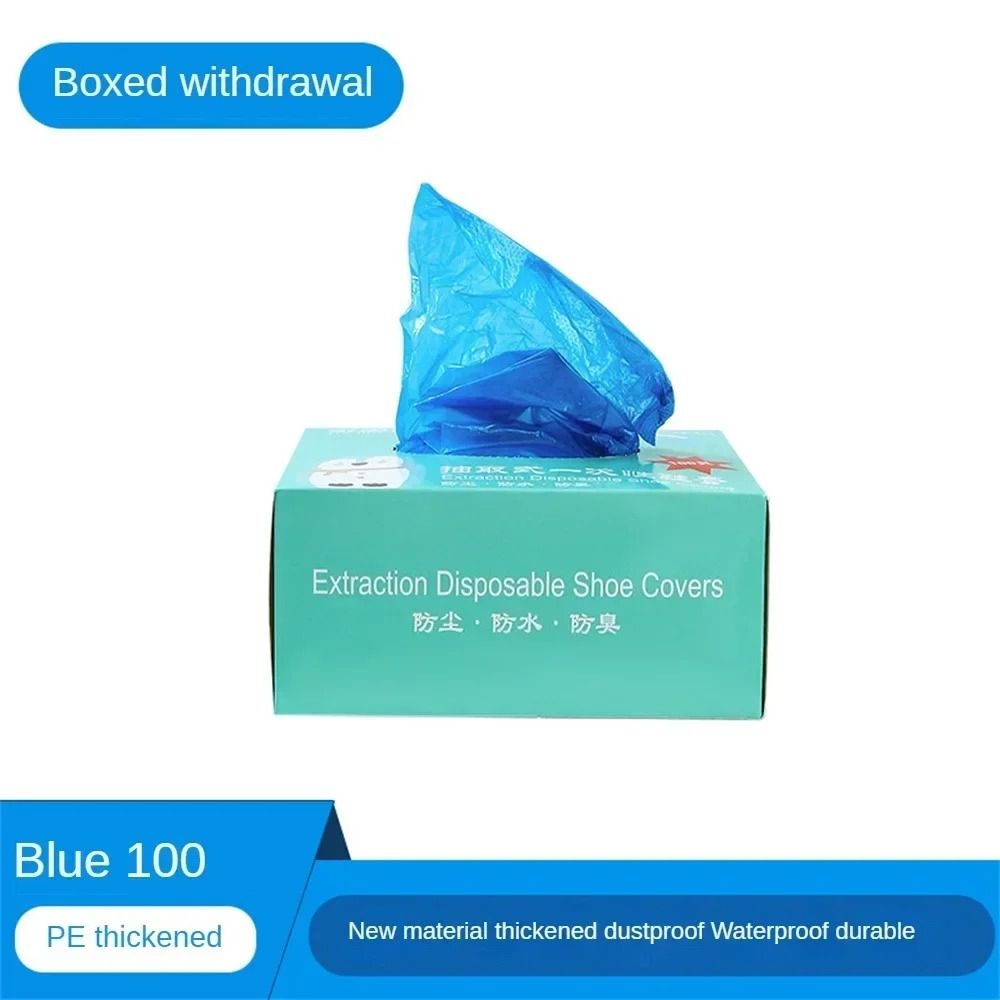Disposable Waterproof Shoe Covers for Cleaning and Rainy Days