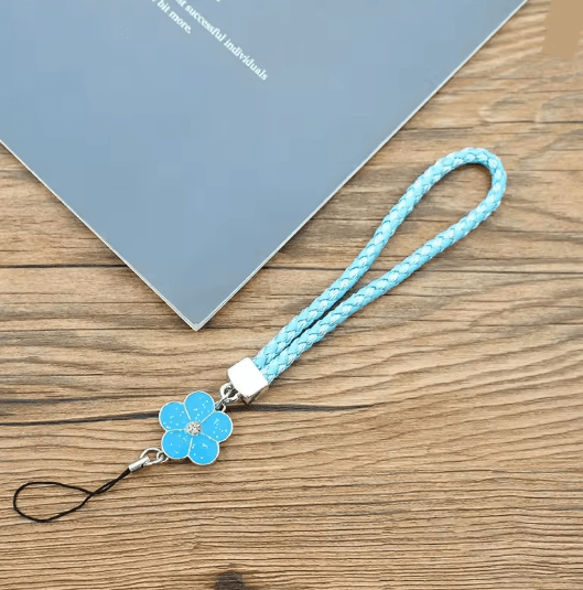 Cute Flower Phone Wrist Strap Universal Phone Lanyard Keychain Strap