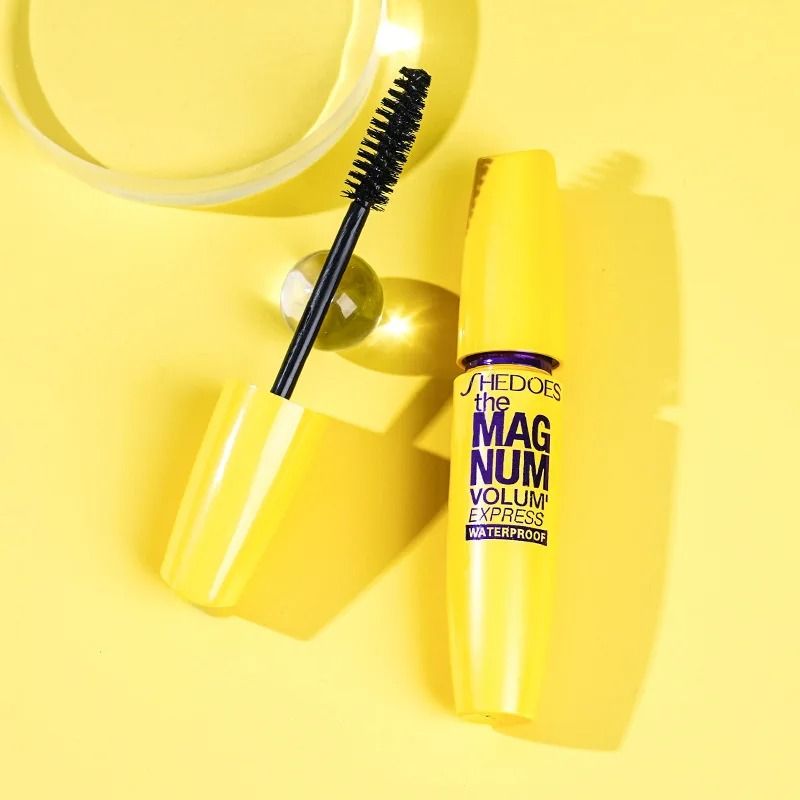 Waterproof Long Lasting Black Mascara Curling and Thickening