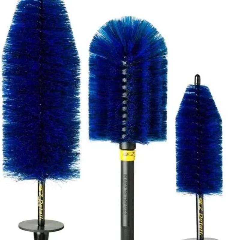 Professional Microfiber Long-Handle Wheel & Rim Brush