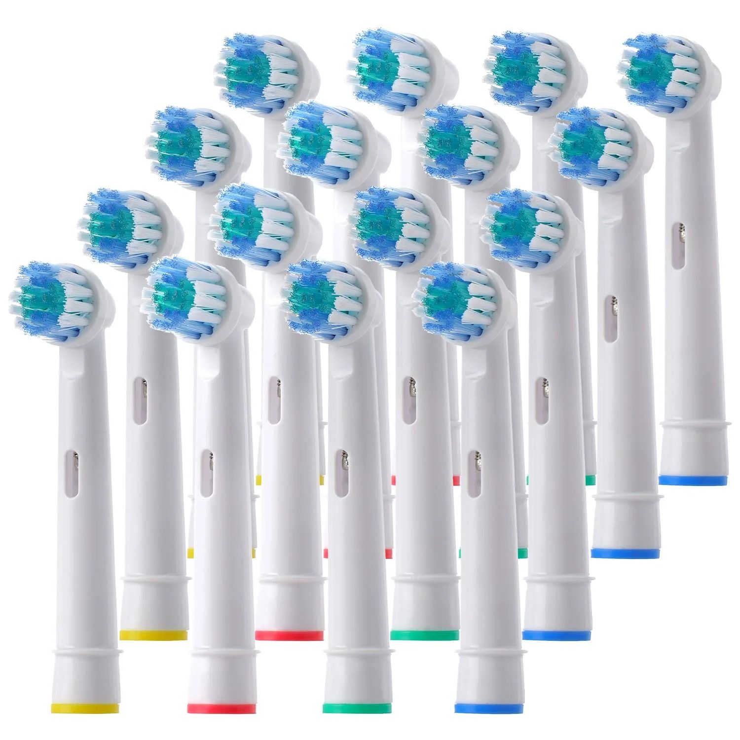 Electric Toothbrush Replacement Brush Heads Basic Cleaning Nozzle Compatible with D100 D25 D30 D32