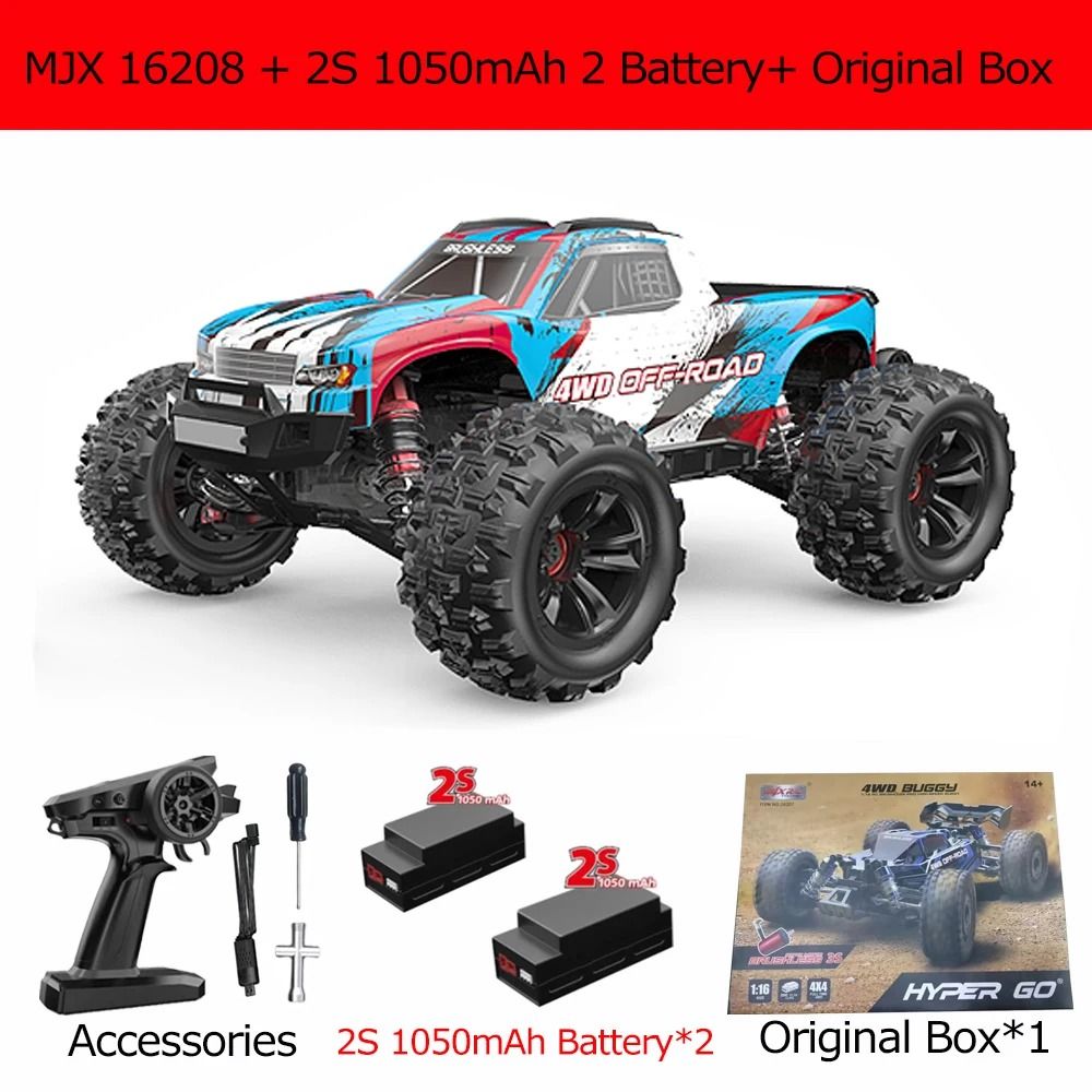 MJX 16207 Hyper GO 1 16 Scale Brushless RC Car