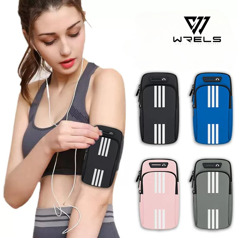 Waterproof Fitness Armband – Adjustable, Non-Slip, Lightweight Phone Holder for Jogging, Cycling, and Running