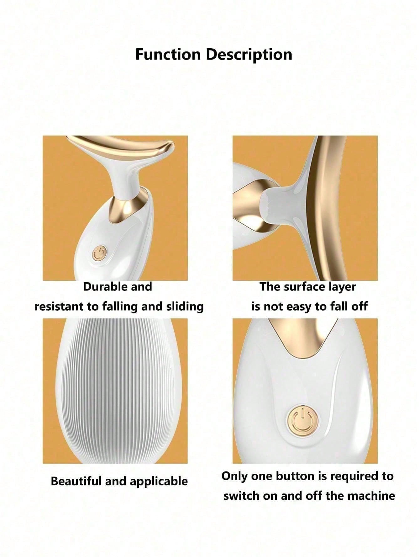 Multifunction Face Sculpting Device, Anti-Aging Anti Wrinkle Facial Massager, Neck Tightening & Firming