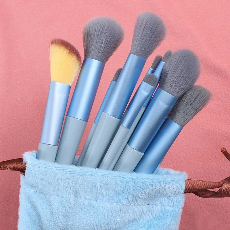 Makeup Brushes Set Soft Fluffy Kabuki Blending Brush for Foundation Blush Powder Eyeshadow Beauty Tool