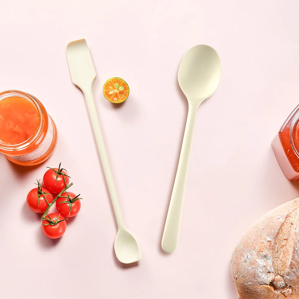 Heat-Resistant Silicone Spoons – Non-Stick, Easy to Clean Jam, Rice & Cooking Utensils