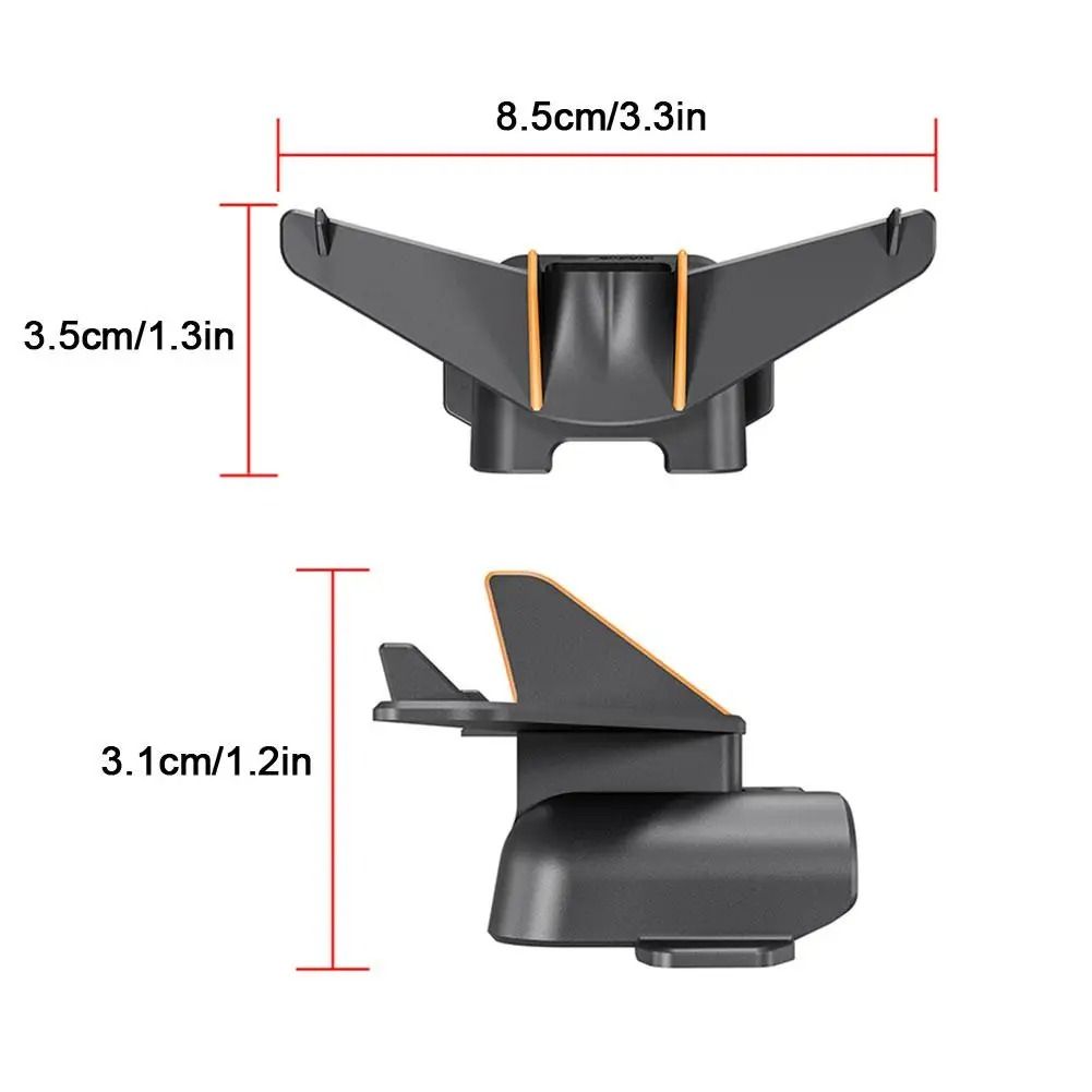 DJI Avata 2 Aerodynamic Rear Tail Wing | Dual-Function Drag Reduction & Battery Anti-Release Buckle