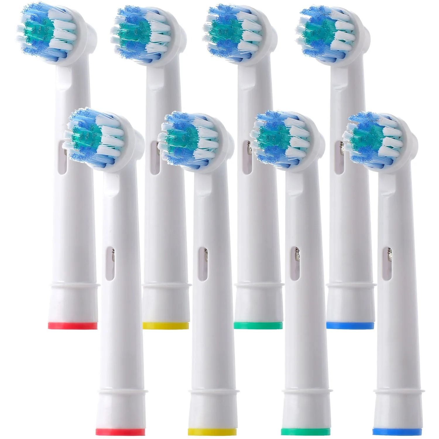 Electric Toothbrush Replacement Brush Heads Basic Cleaning Nozzle Compatible with D100 D25 D30 D32