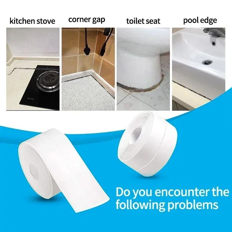 Self-Adhesive PVC Sealing and Caulk Tape