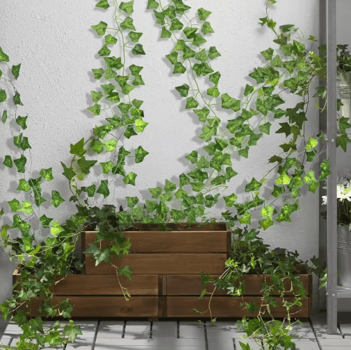 SilkLeaf Artificial Ivy Garland – Realistic Hanging Vine Decor for Home & Events