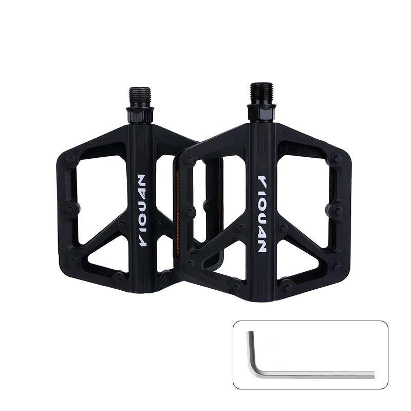 Wide Non Slip Nylon Bike Pedals With Bearings