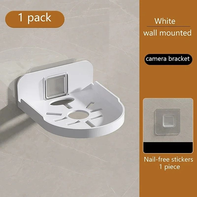 Punch-Free Security Surveillance Camera Stand and Traceless Wall-Mounted Bracket