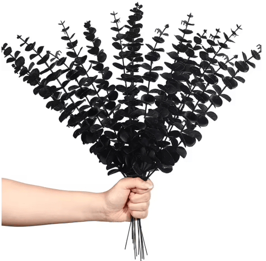 Artificial Eucalyptus Leaves Bulk Set Realistic Greenery for DIY Decor Crafts & Events