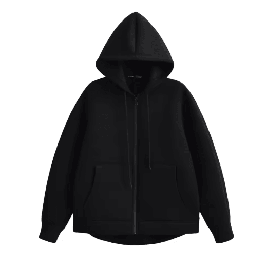 HH Autumn Women Gray Jacket With Hood Long Sleeve Big Pocket Zipper Jacket Coat Woman Loose Casual Outerwear Coat Tops