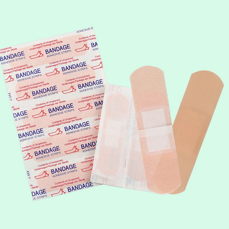 Waterproof Adhesive Band-Aids Breathable Cushion First Aid Plasters.
