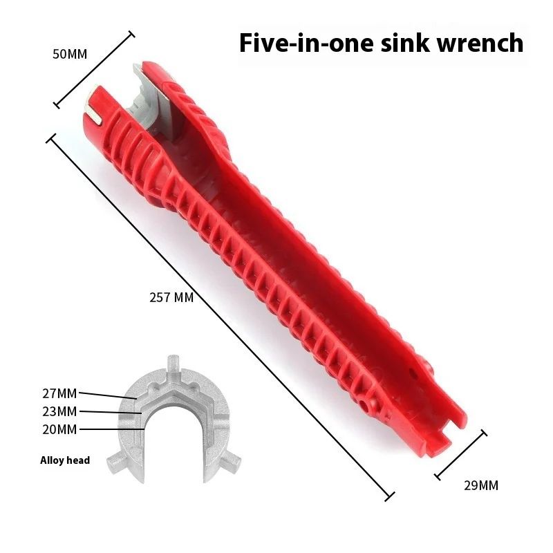 Ultimate Sink Faucet Wrench & Multi-Functional Wrench Plumbing Tool - 14-in-1 Double-Head Repair Set