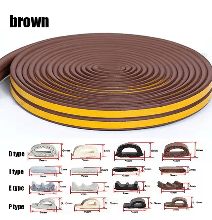 SealPro Self Adhesive Weather Stripping Tape