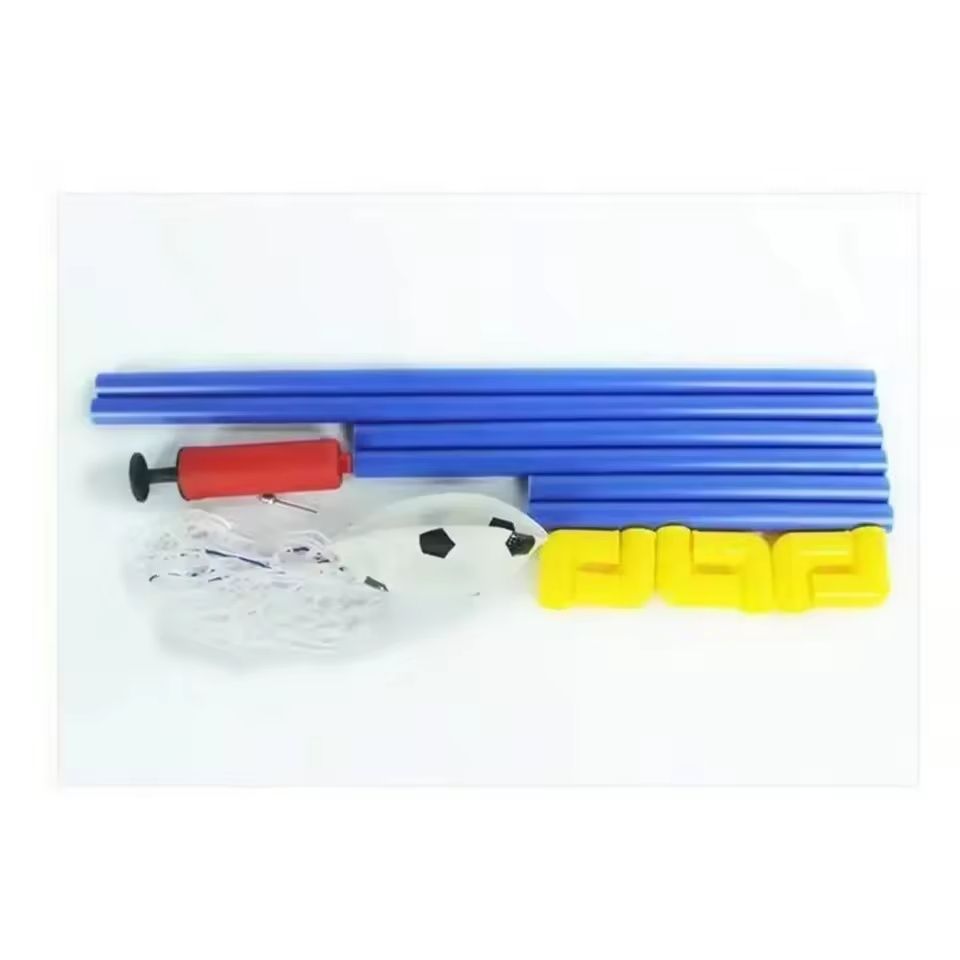 Indoor Mini Folding Soccer Goal Set for Kids with Stable PVC Frame