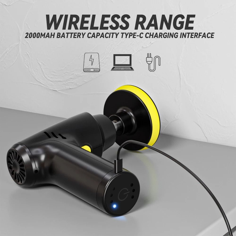 Compact Handheld Electric Car Polisher