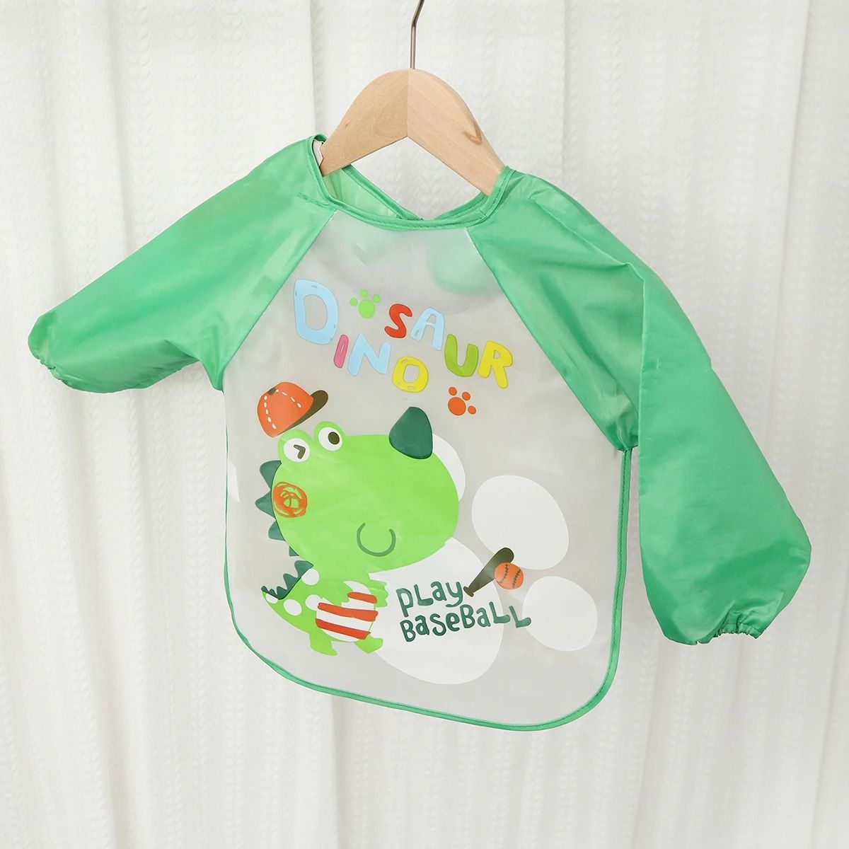 Waterproof Long Sleeve Baby Feeding Smock