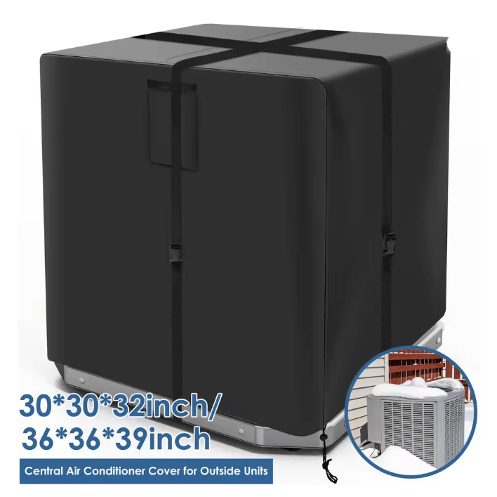Waterproof Outdoor Air Conditioner Cover Square Vertical AC Protector